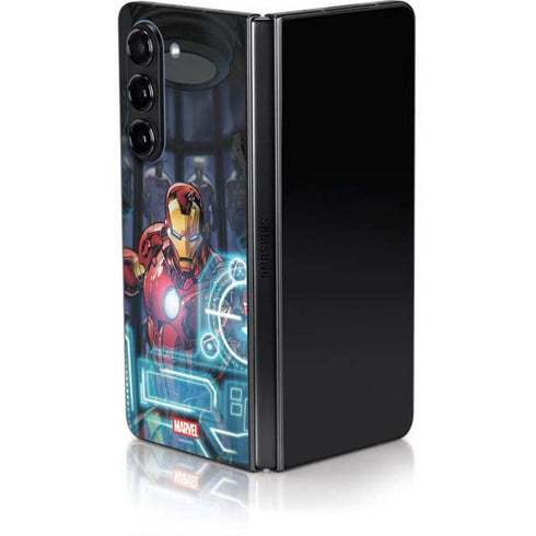 Marvel Iron Man New Armor Galaxy Z Fold5 5G Skin