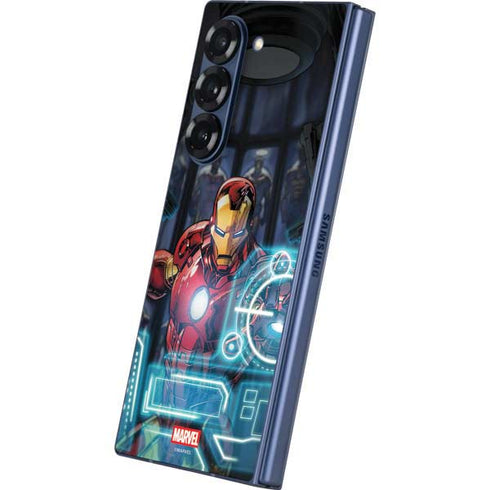 Marvel Iron Man New Armor Galaxy Z Fold6 Skin