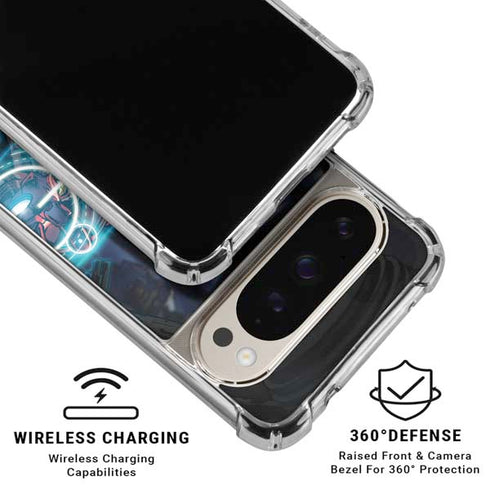 Marvel Iron Man New Armor Google Pixel 9 Pro XL Clear Case