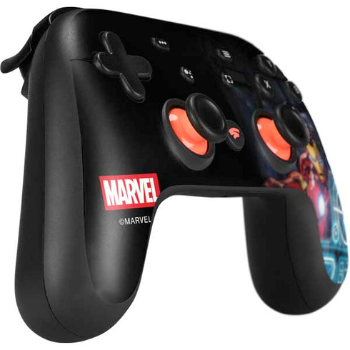 Marvel Iron Man New Armor Google Stadia Controller Skin