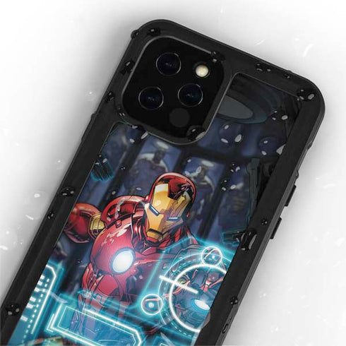 Marvel Iron Man New Armor iPhone 12 Pro Waterproof Case