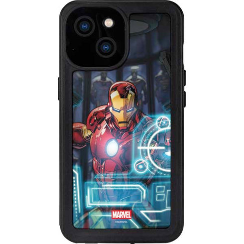 Marvel Iron Man New Armor iPhone 13 Mini Waterproof Case