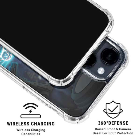 Marvel Iron Man New Armor iPhone 14 Plus Clear Case