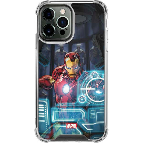 Marvel Iron Man New Armor iPhone 14 Pro Max Clear Case