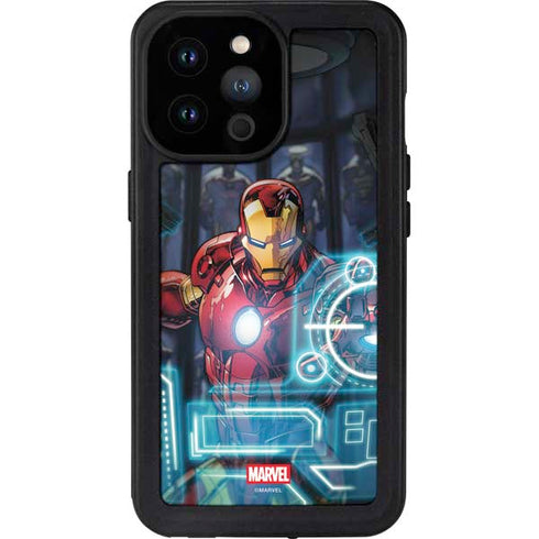 Marvel Iron Man New Armor iPhone 14 Pro Max Waterproof Case