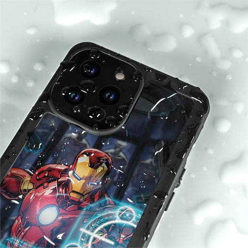 Marvel Iron Man New Armor iPhone 14 Pro Max Waterproof Case