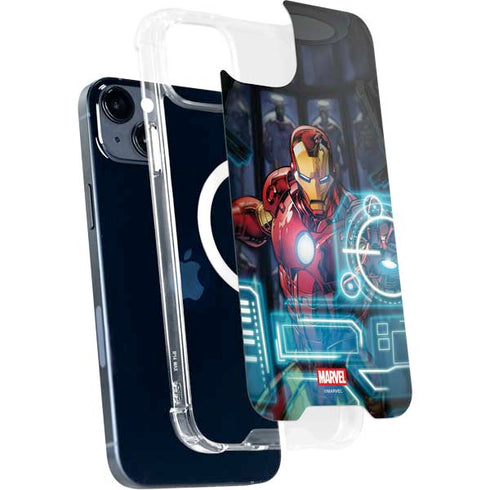 Marvel Iron Man New Armor iPhone 15 Plus MagSafe Case