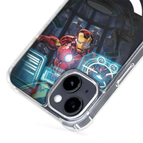 Marvel Iron Man New Armor iPhone 15 Plus MagSafe Case