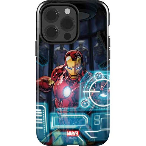 Marvel Iron Man New Armor iPhone 15 Pro Impact Case