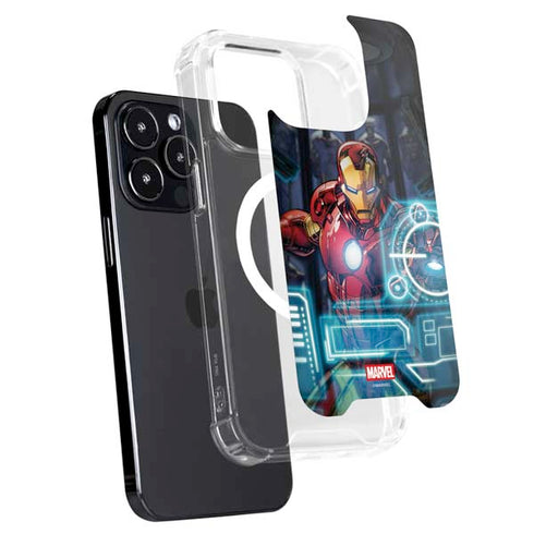Marvel Iron Man New Armor iPhone 15 Pro MagSafe Case