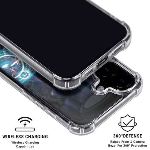 Marvel Iron Man New Armor iPhone 16 Clear Case