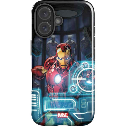 Marvel Iron Man New Armor iPhone 16 Plus Impact Case