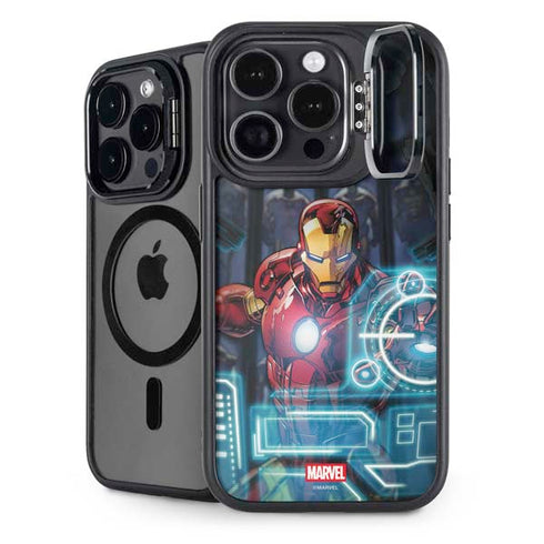 Marvel Iron Man New Armor iPhone 16 Pro Kickstand Case