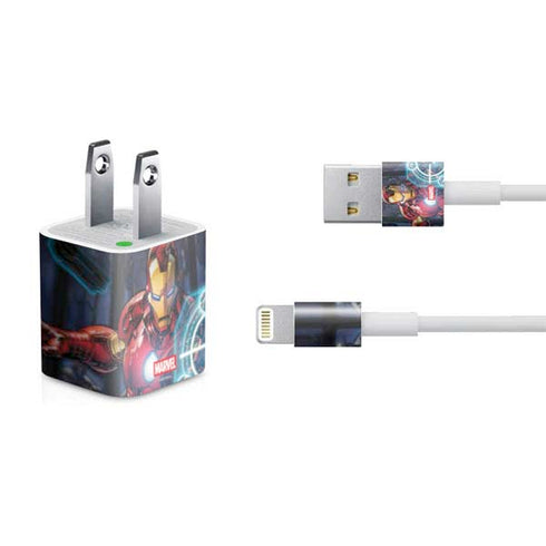 Marvel Iron Man New Armor iPhone Charger (5W USB) Skin