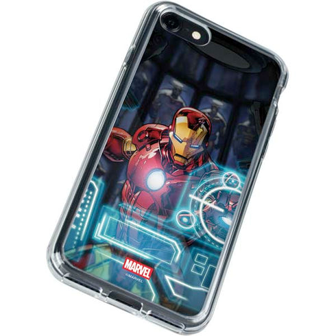 Marvel Iron Man New Armor iPhone SE (2nd & 3rd Gen) Clear Case