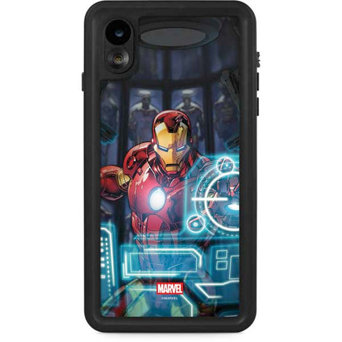 Marvel Iron Man New Armor iPhone XR Waterproof Case