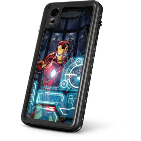Marvel Iron Man New Armor iPhone XR Waterproof Case