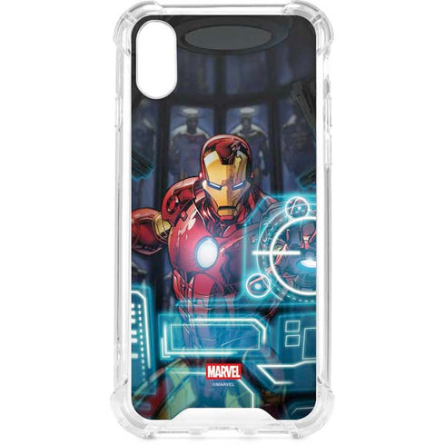 Marvel Iron Man New Armor iPhone XS Clear Case