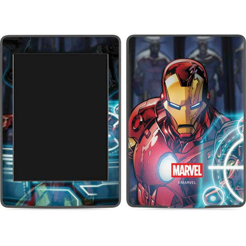 Marvel Iron Man New Armor Amazon Kindle Skin