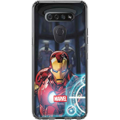Marvel Iron Man New Armor LG K51/Q51 Clear Case