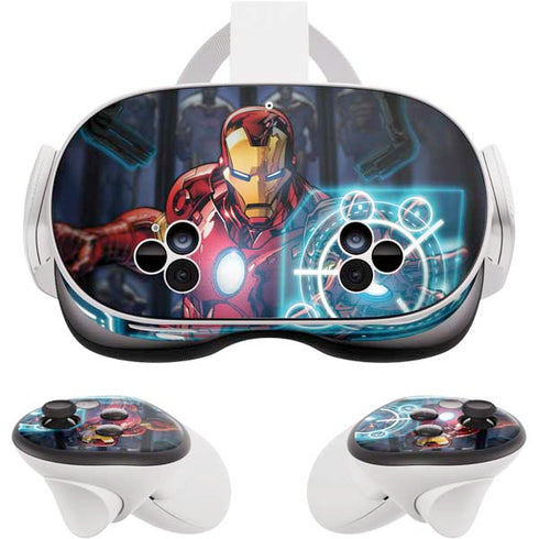 Marvel Iron Man New Armor Meta Quest 3S Skin
