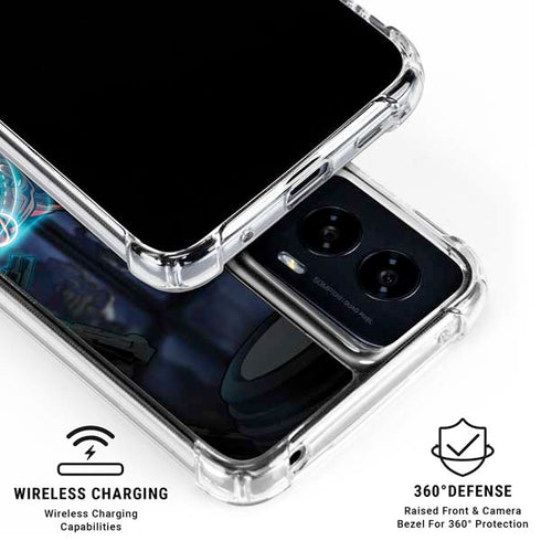 Marvel Iron Man New Armor Moto G Power 5G (2024) Clear Case
