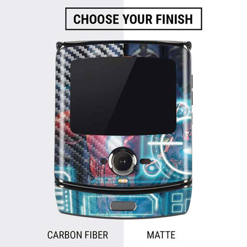 Marvel Iron Man New Armor Motorola RAZR Skin