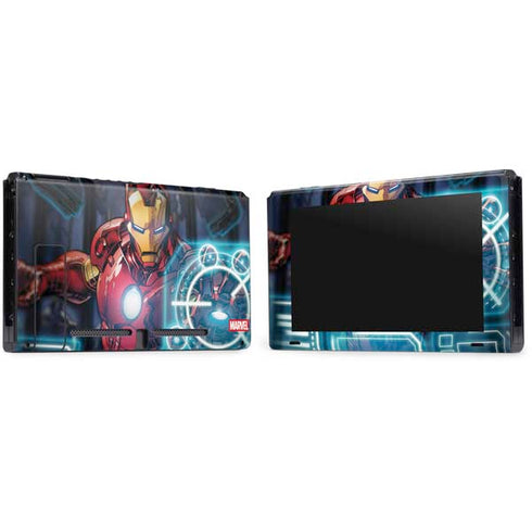 Marvel Iron Man New Armor Nintendo Switch Bundle Skin