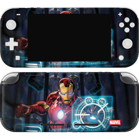 Marvel Iron Man New Armor Nintendo Switch Lite Skin