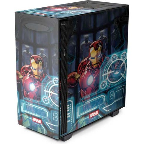 Marvel Iron Man New Armor NZXT H510 Compact ATX Mid-Tower Case Skin