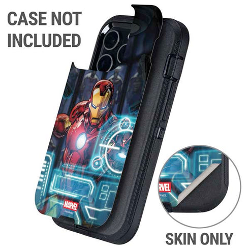 Marvel Iron Man New Armor Otterbox Defender iPhone Skin
