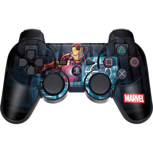 Marvel Iron Man New Armor PS3 Dual Shock wireless controller Skin