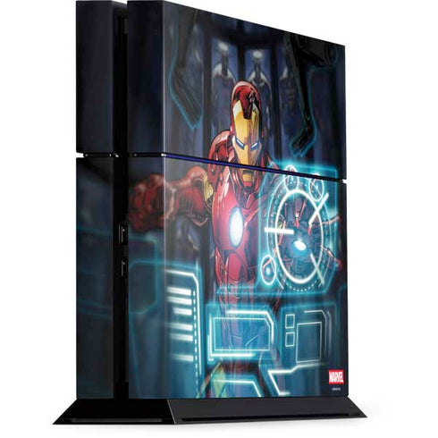 Marvel Iron Man New Armor PS4 Console Skin