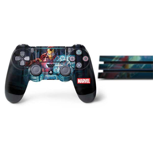 Marvel Iron Man New Armor PS4 Pro Bundle Skin