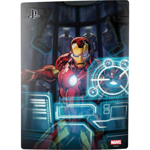 Marvel Iron Man New Armor PS5 Digital Edition Console Skin