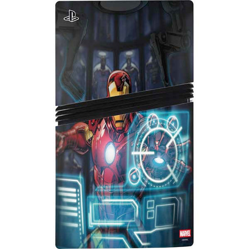 Marvel Iron Man New Armor PS5 Pro Bundle Skin