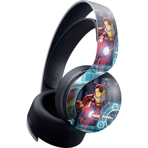 Marvel Iron Man New Armor PULSE 3D Wireless Headset for PS5 Skin