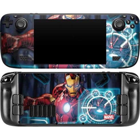 Marvel Iron Man New Armor Steam Deck Handheld Gaming Computer Skin