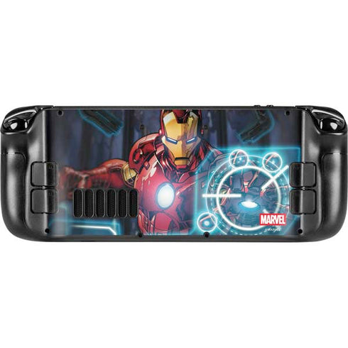 Marvel Iron Man New Armor Steam Deck Handheld Gaming Computer Skin