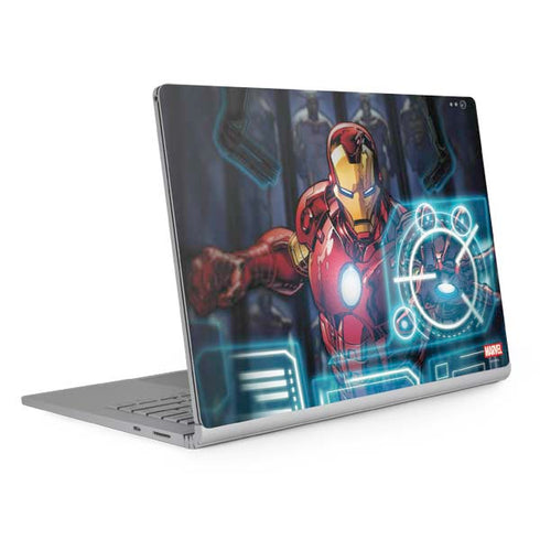 Marvel Iron Man New Armor Surface Book 2 13.5in Skin