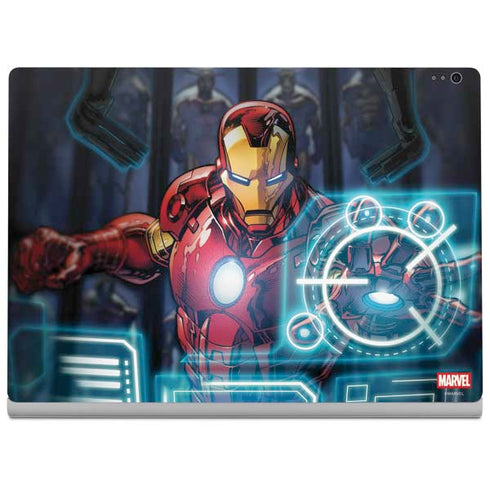 Marvel Iron Man New Armor Surface Book 2 13.5in Skin