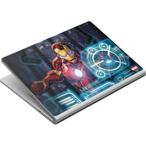 Marvel Iron Man New Armor Surface Book Skin