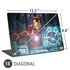 Marvel Iron Man New Armor Universal Laptop 15in (12.2 x 8.8in) Skin