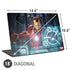 Marvel Iron Man New Armor Universal Laptop 18in (14.6 x 10.6in) Skin