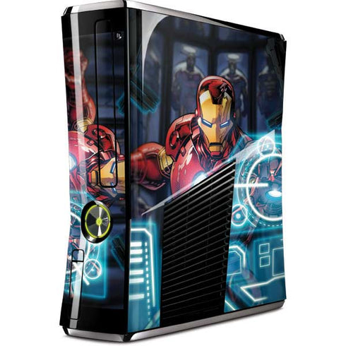 Marvel Iron Man New Armor Xbox 360 Slim (2010) Skin