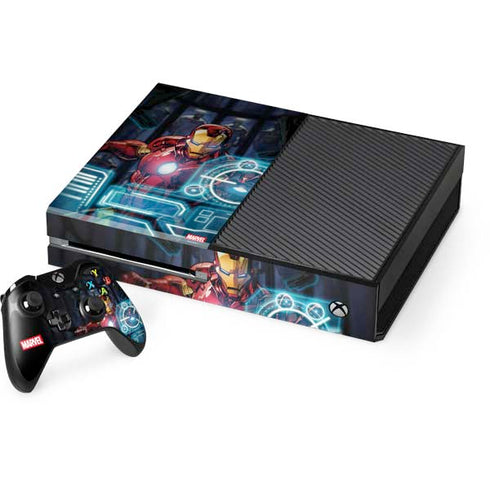 Marvel Iron Man New Armor Xbox One Console and Controller Bundle Skin