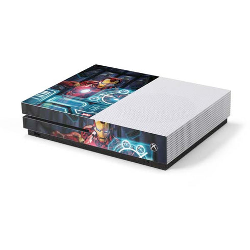 Marvel Iron Man New Armor Xbox One S Console Skin
