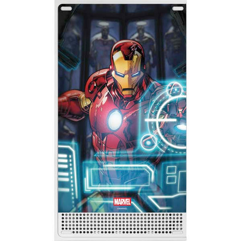 Marvel Iron Man New Armor Xbox Series S Console Skin
