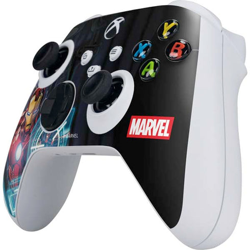Marvel Iron Man New Armor Xbox Series S Controller Skin