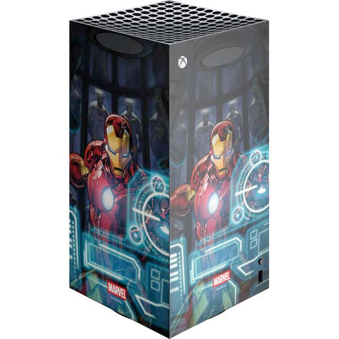 Marvel Iron Man New Armor XBox Series X Digital Edition Console Skin